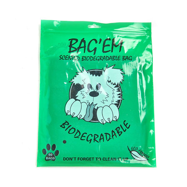 Bag-em Scented Dog Poo Waste Bags